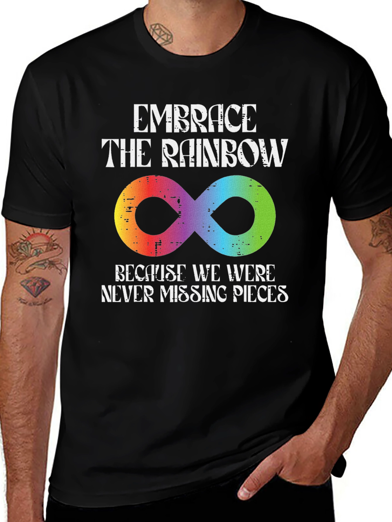 Embrace the Rainbow Autism Awareness T-Shirt