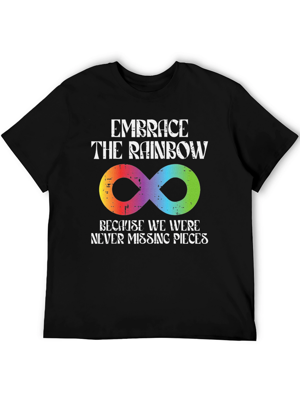 Embrace the Rainbow Autism Awareness T-Shirt