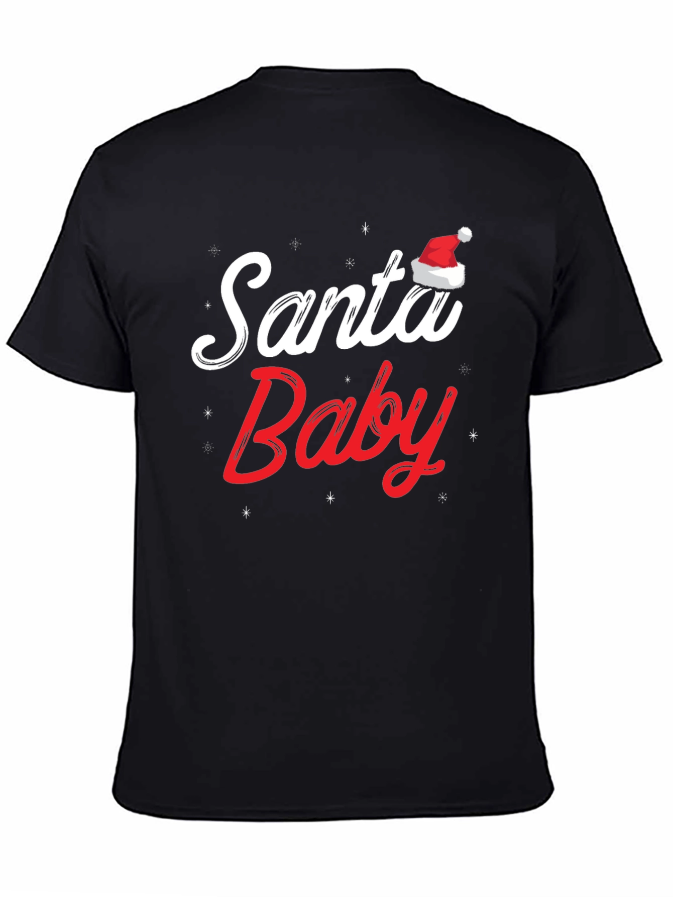 Santa Baby Christmas Graphic T-Shirt