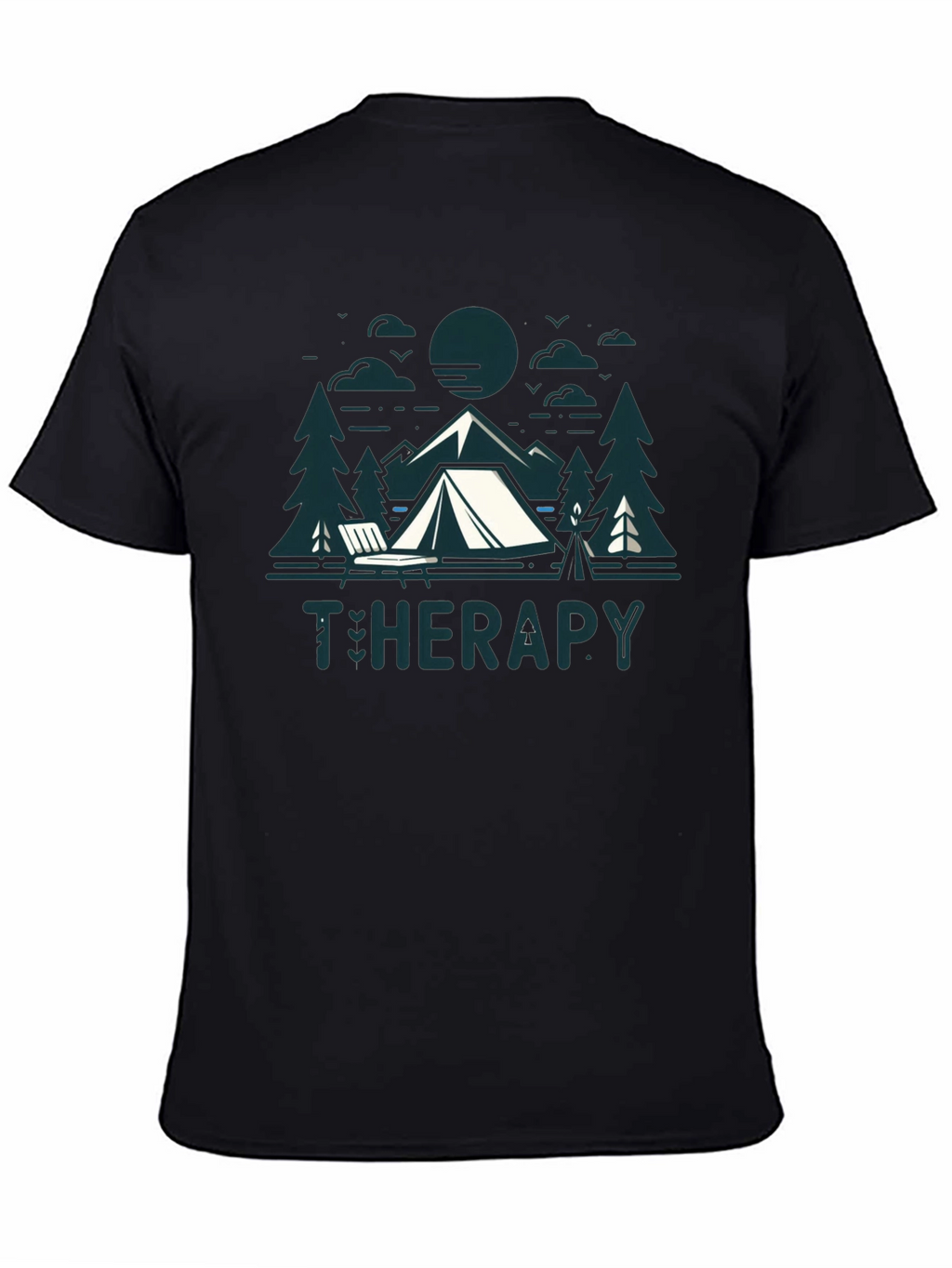 Camping Therapy T-Shirt - Nature & Relaxation