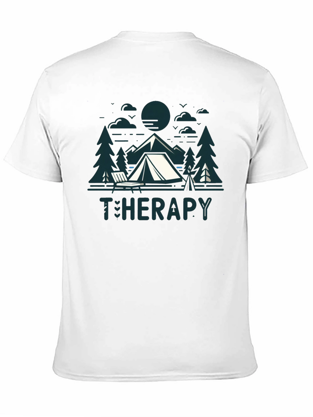 Camping Therapy T-Shirt - Nature & Relaxation