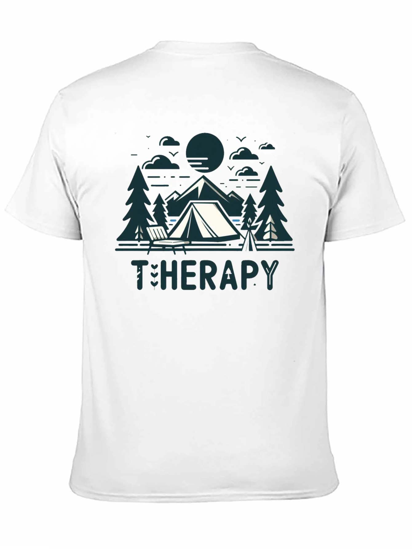 Camping Therapy T-Shirt - Nature & Relaxation