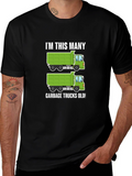 Funny Garbage Truck Birthday T-Shirt