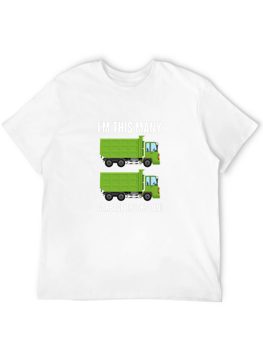 Funny Garbage Truck Birthday T-Shirt