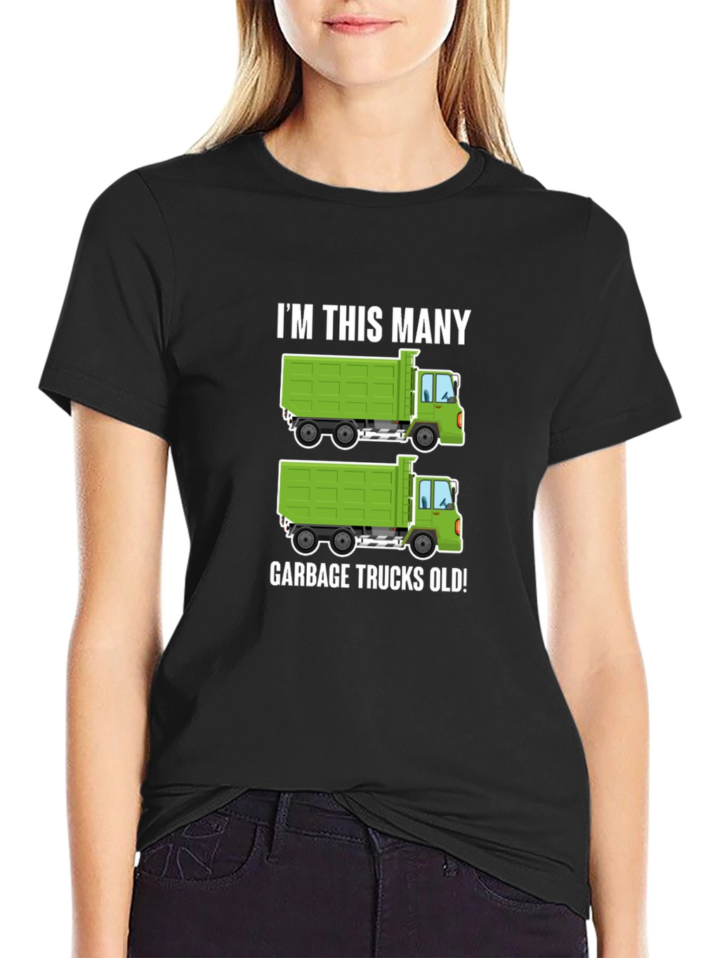 Funny Garbage Truck Birthday T-Shirt