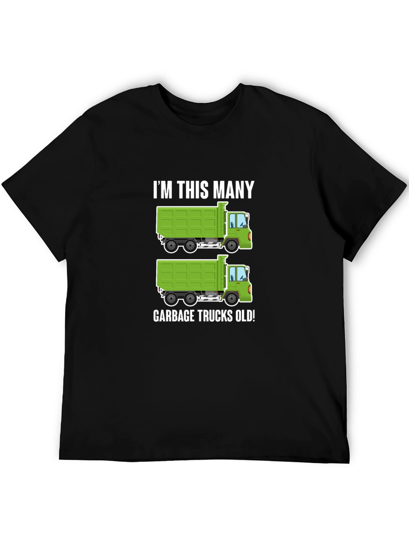 Funny Garbage Truck Birthday T-Shirt