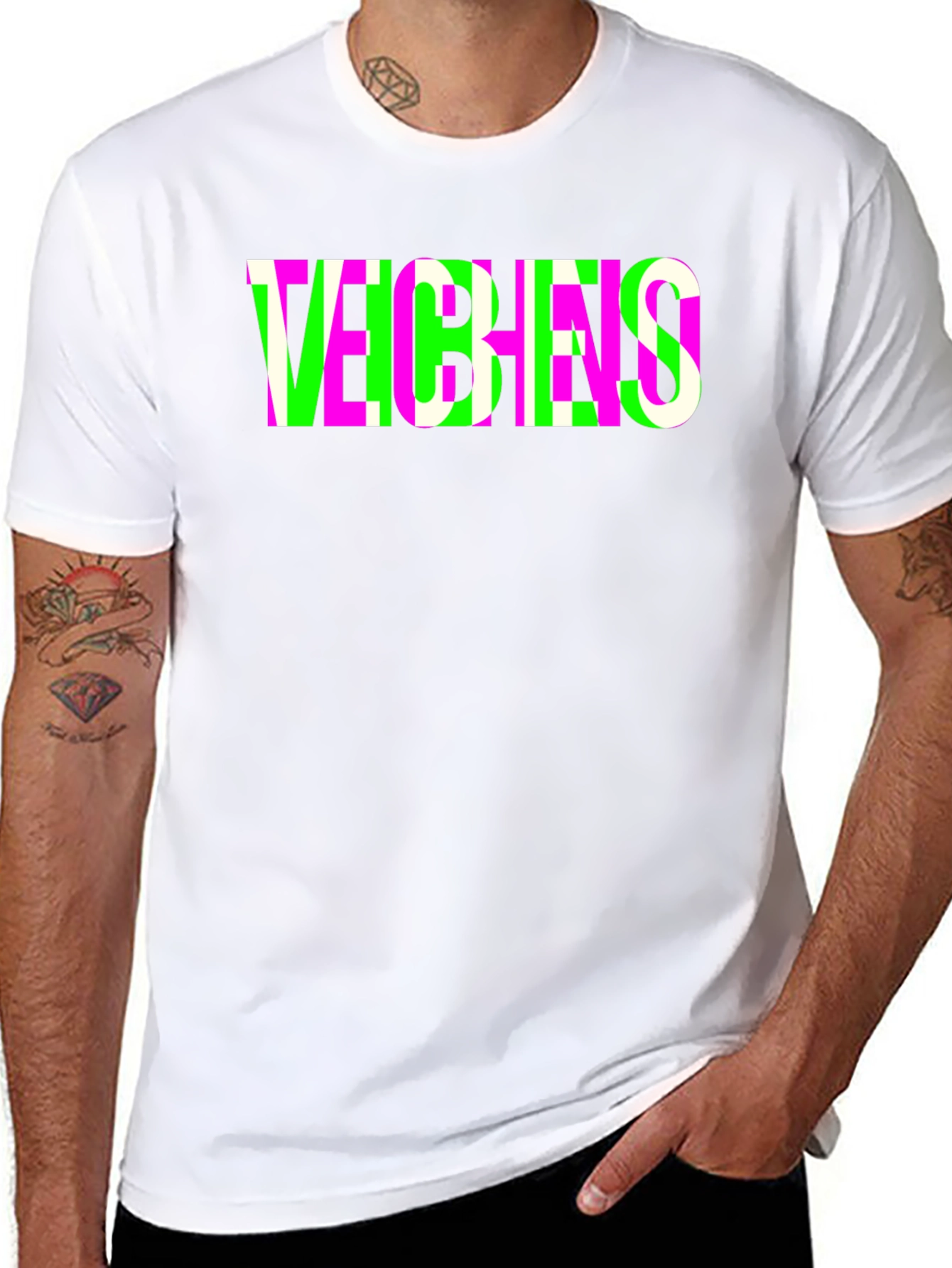 Vibes T-Shirt - Unique Graphic Tee