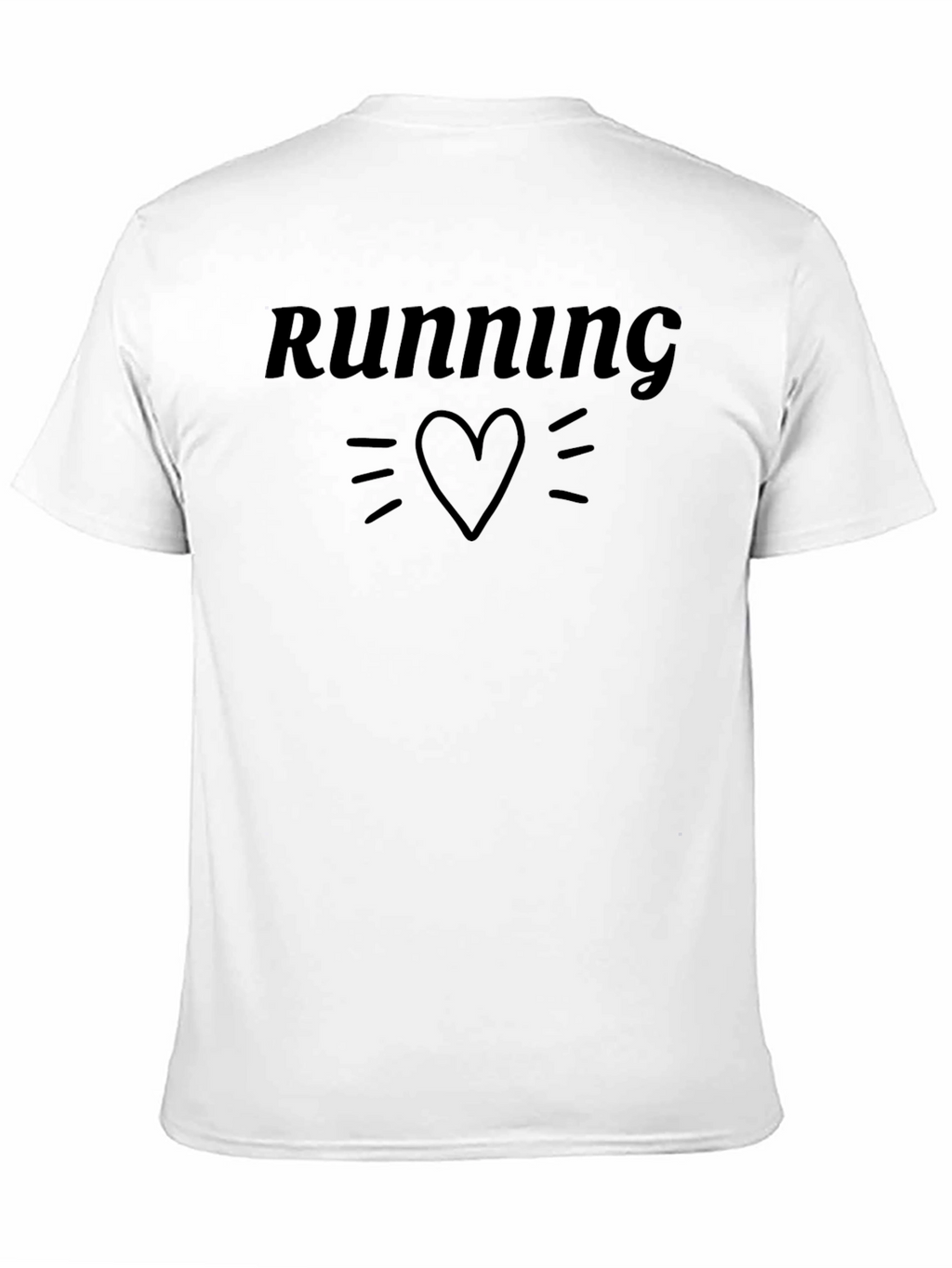 Running Heart Graphic T-Shirt