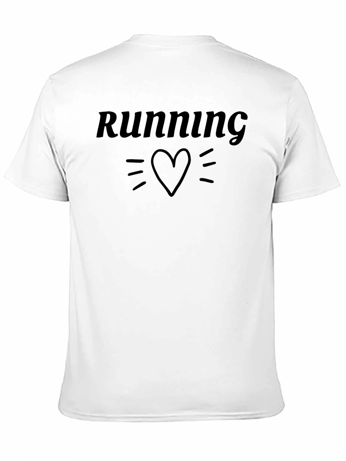 Running Heart Graphic T-Shirt