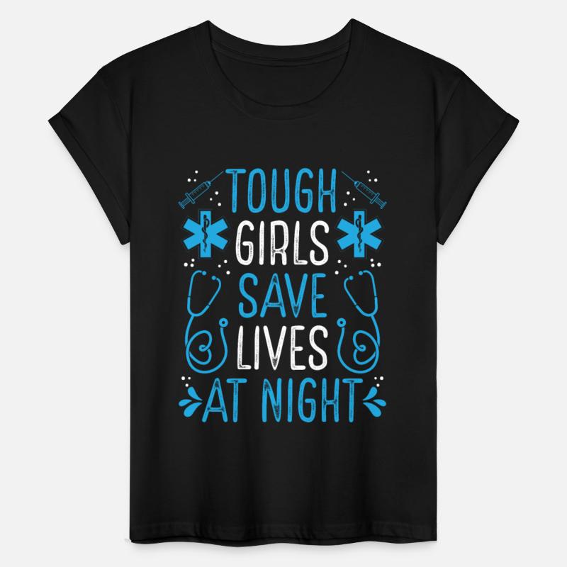 Night Shift EMT girls save lives night Paramedic