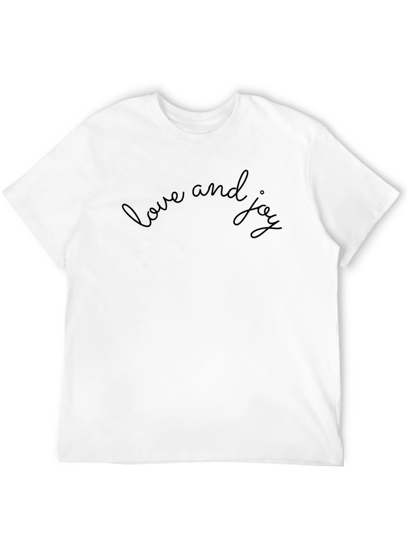 Love and Joy Black T-Shirt