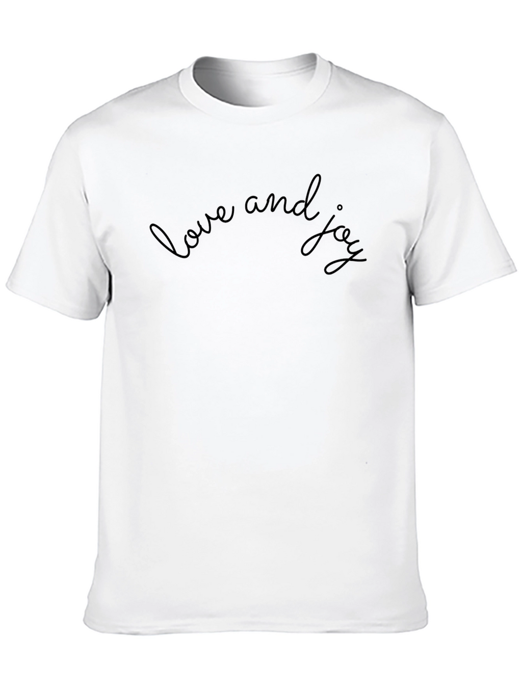 Love and Joy Black T-Shirt