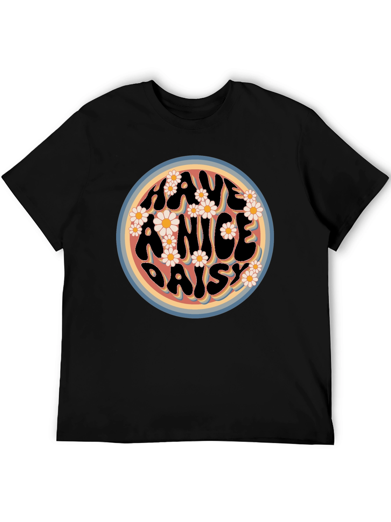 Have a Nice Daisy T-Shirt - Retro Floral Design