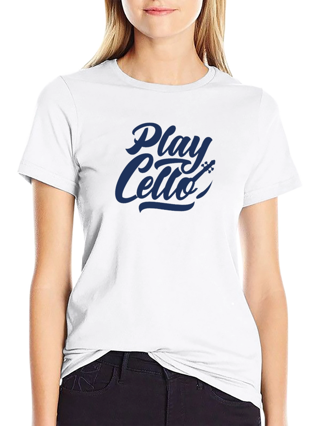 Play Cello Graphic T-Shirt - Musicians Tee