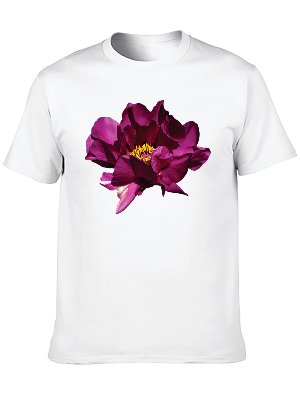 Floral Print Black T-Shirt - Stylish Mens Apparel