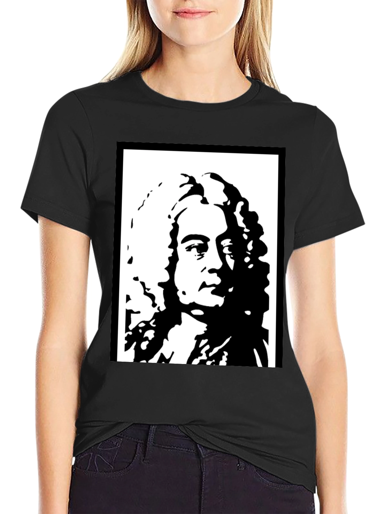 Leibniz T-Shirt - Iconic Philosopher Graphic Tee