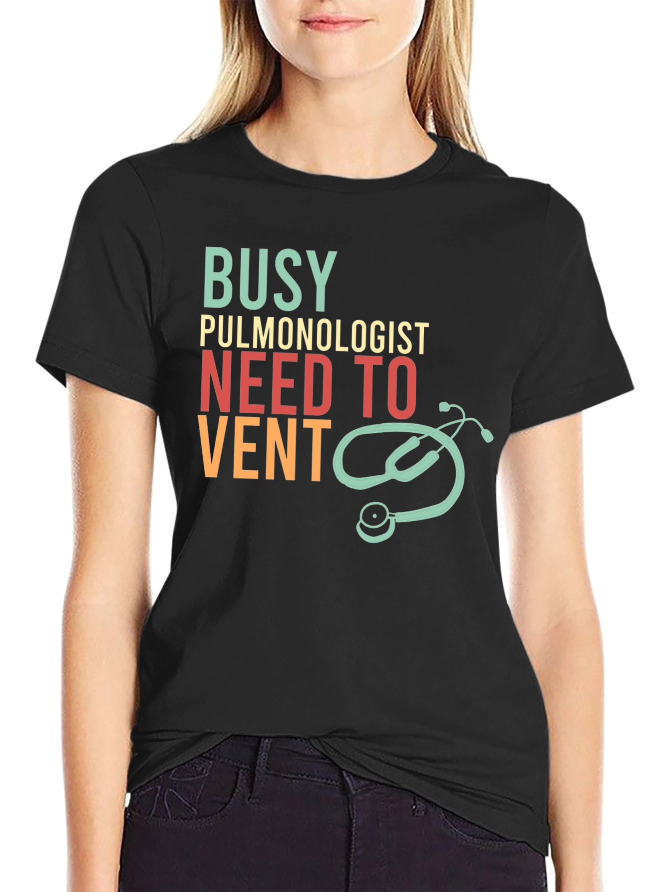 Busy Pulmonologist Vent T-Shirt