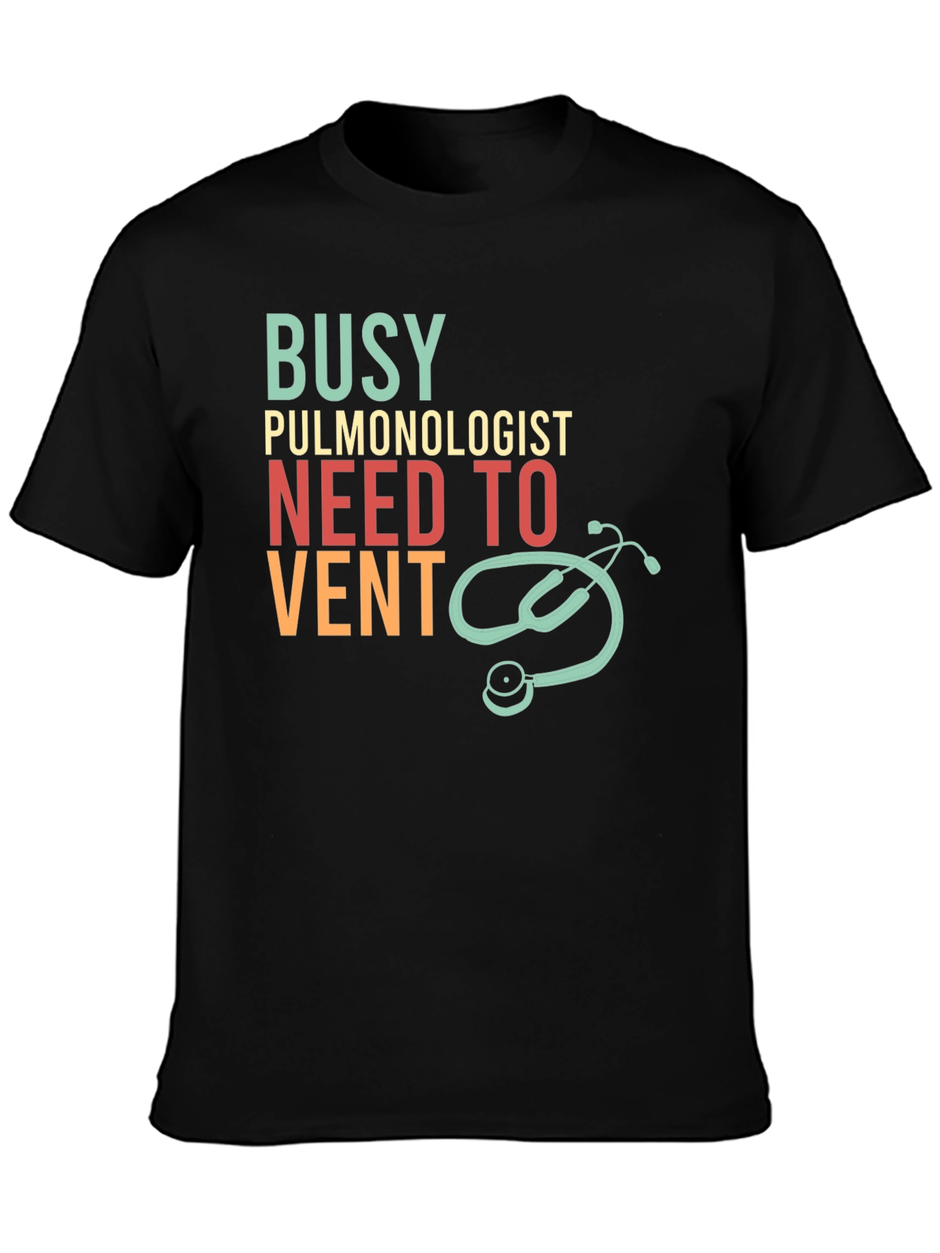 Busy Pulmonologist Vent T-Shirt