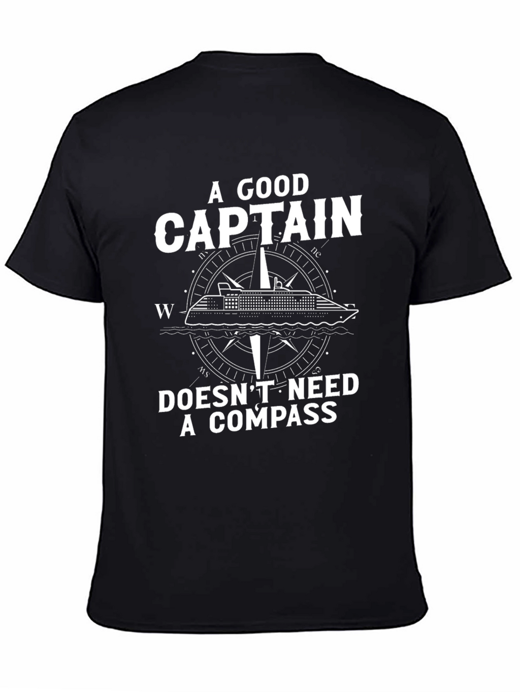 Captain Compass T-Shirt - Boating & Cruise Wear