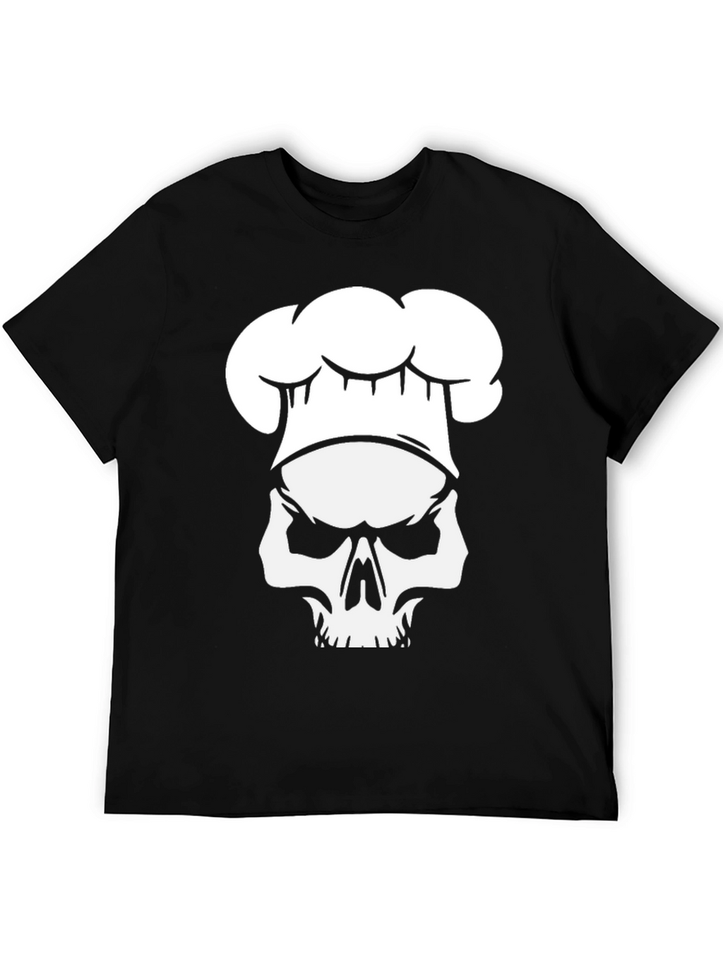 Skull Chef T-Shirt - Culinary Skeleton Graphic Tee