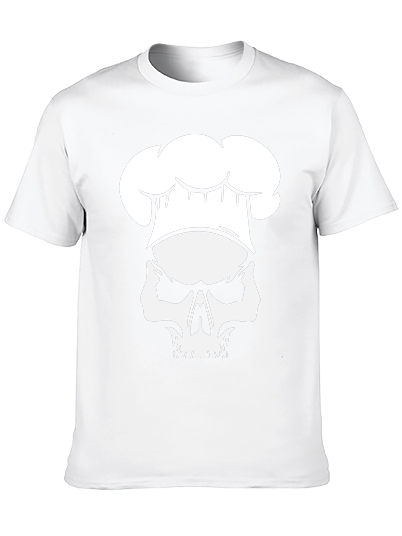 Skull Chef T-Shirt - Culinary Skeleton Graphic Tee