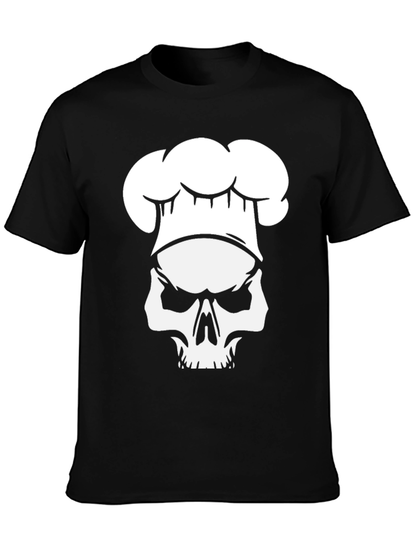 Skull Chef T-Shirt - Culinary Skeleton Graphic Tee