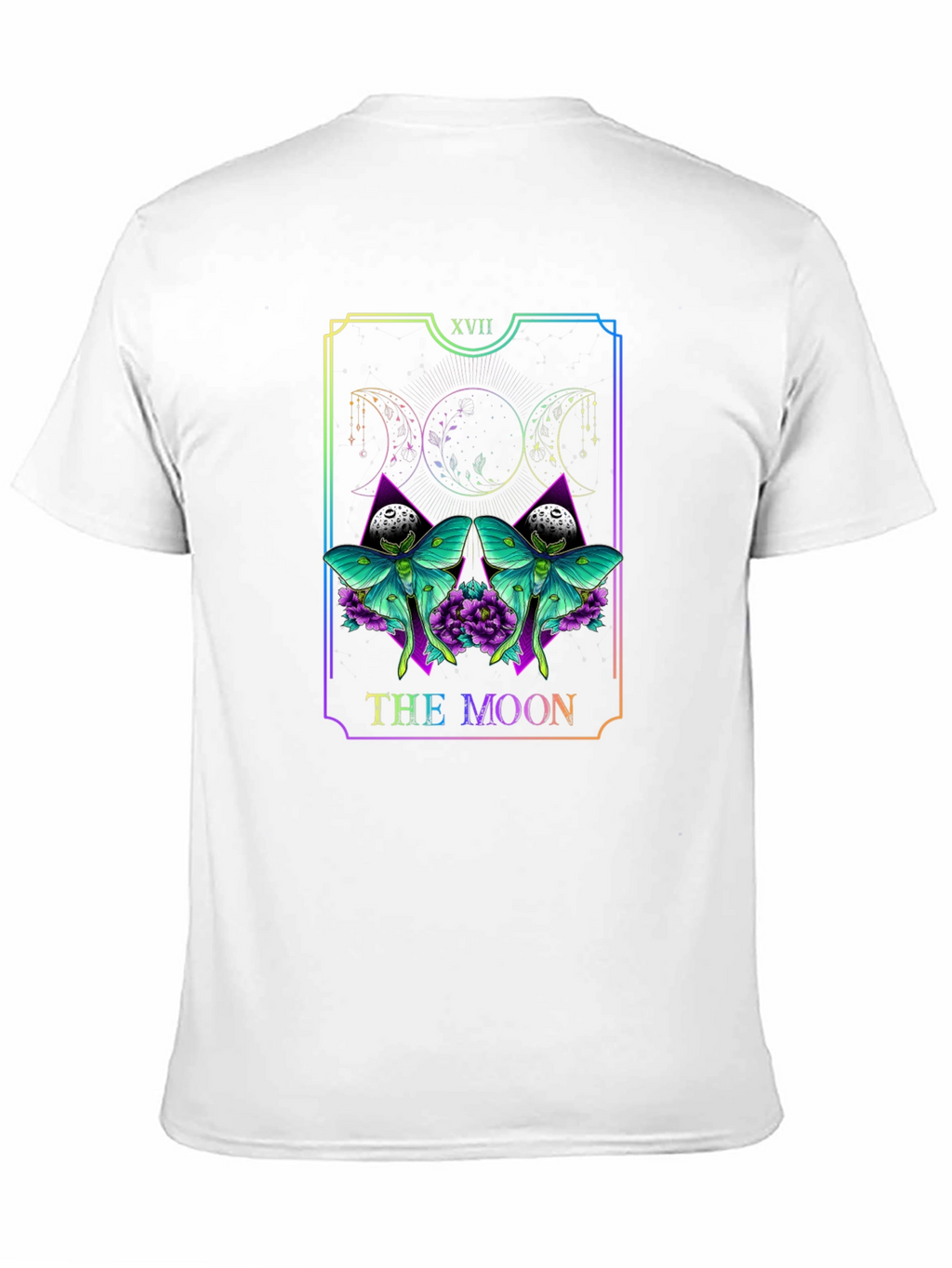 The Moon Tarot Card T-Shirt - Gothic Witchy Tee