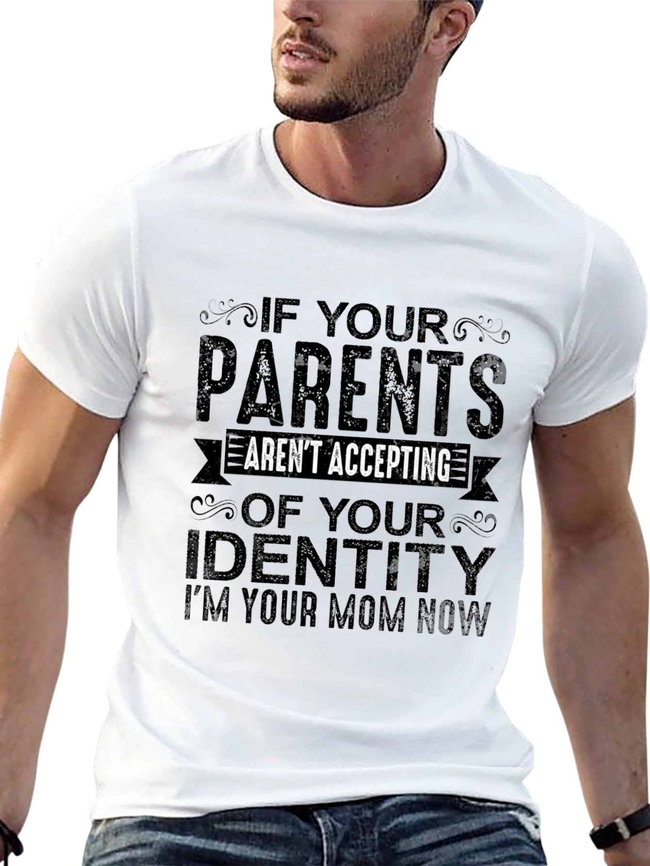 Accepting Mom Graphic Tee