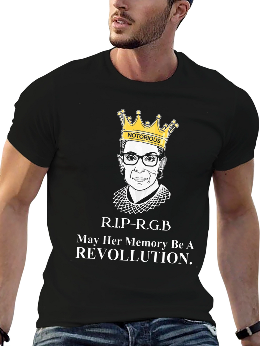 RBG Revolution T-Shirt - RIP Notorious RBG