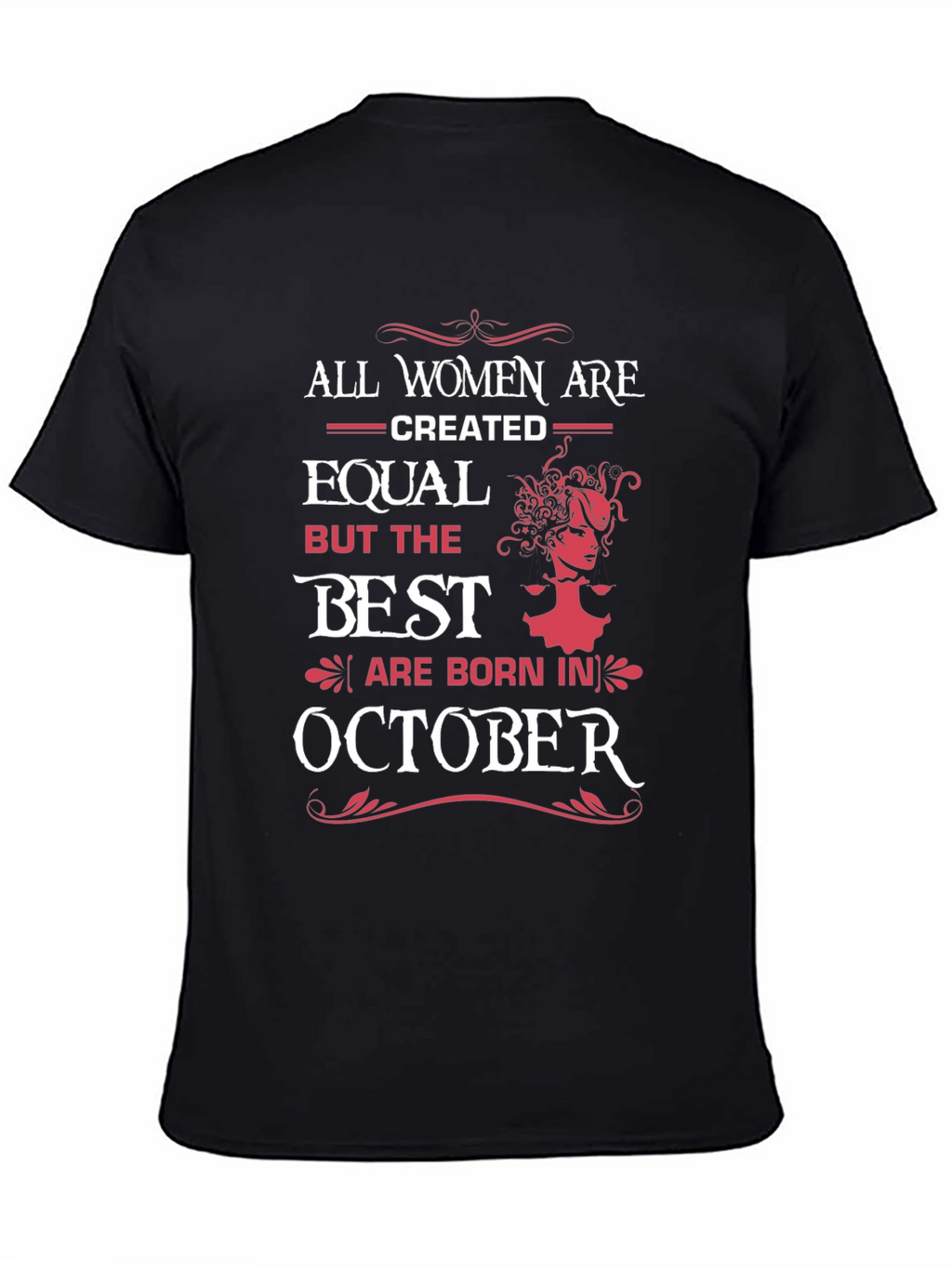October Born Womens Graphic Tee