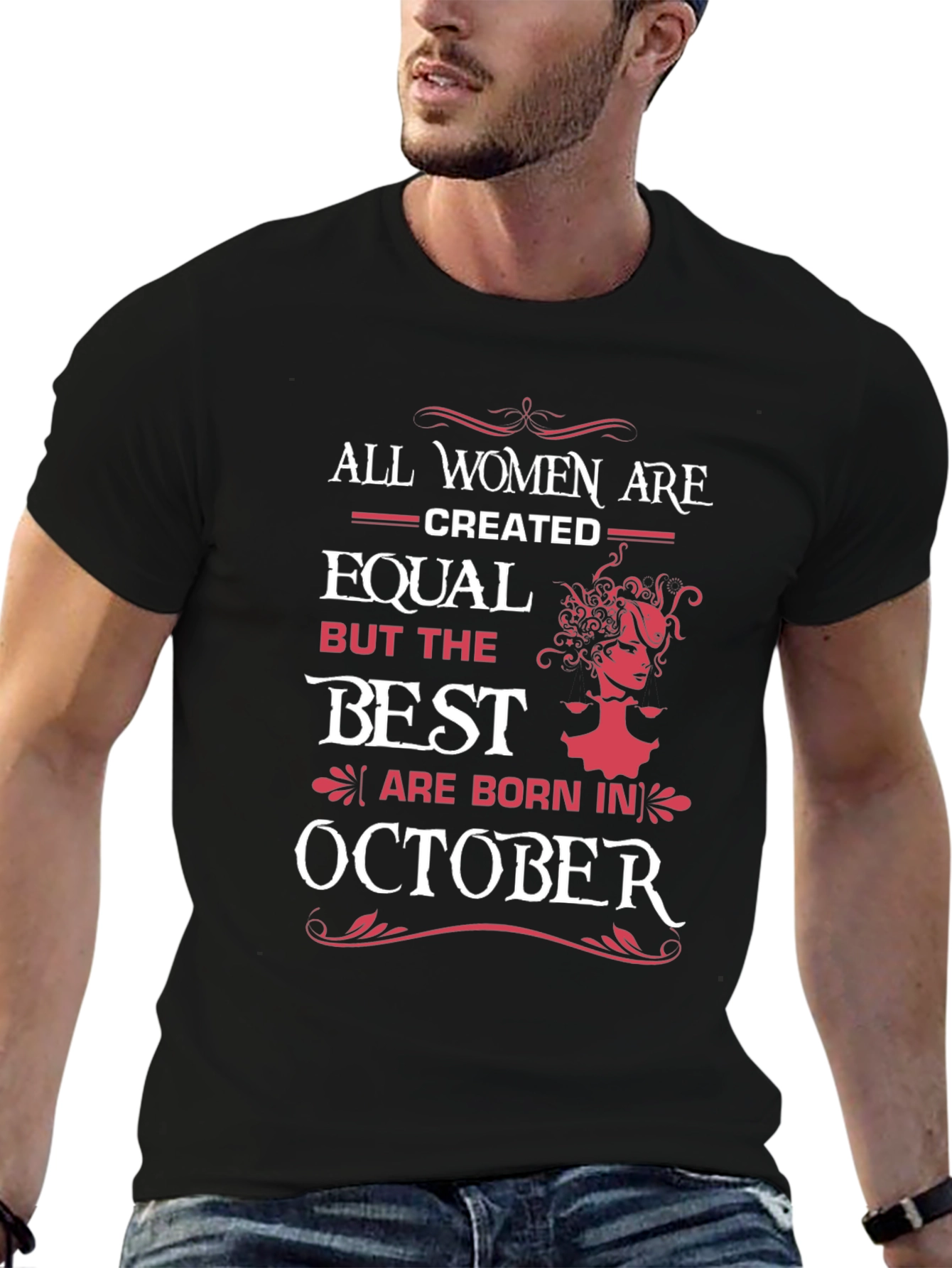 October Born Womens Graphic Tee