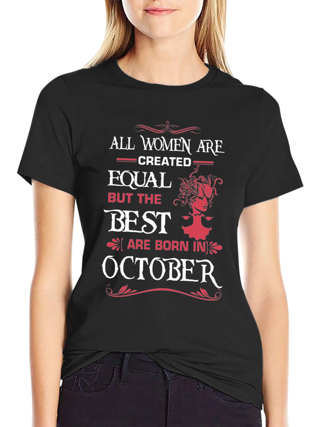 October Born Womens Graphic Tee