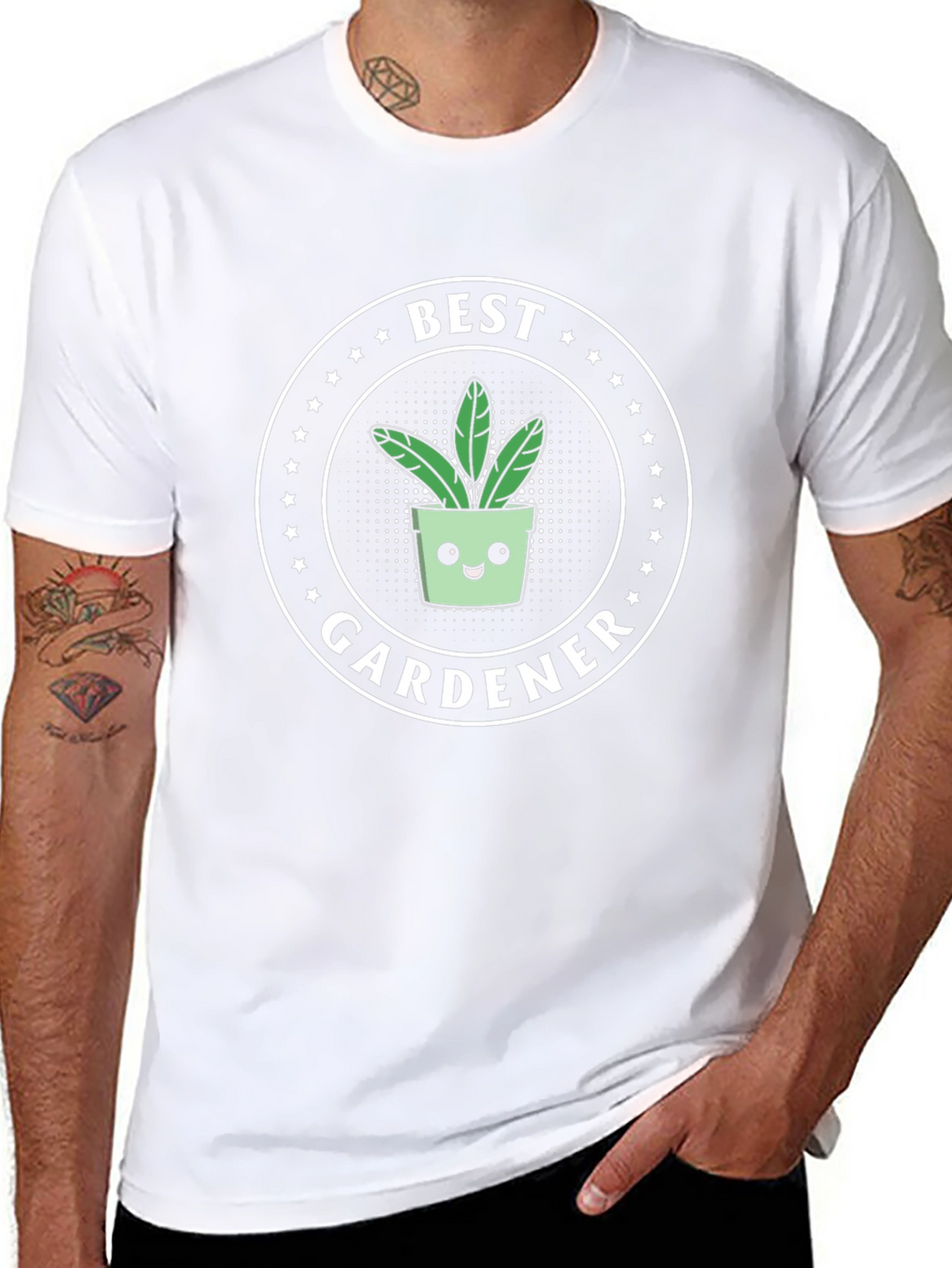 Best Gardener T-Shirt Cute Plant Lover Gift
