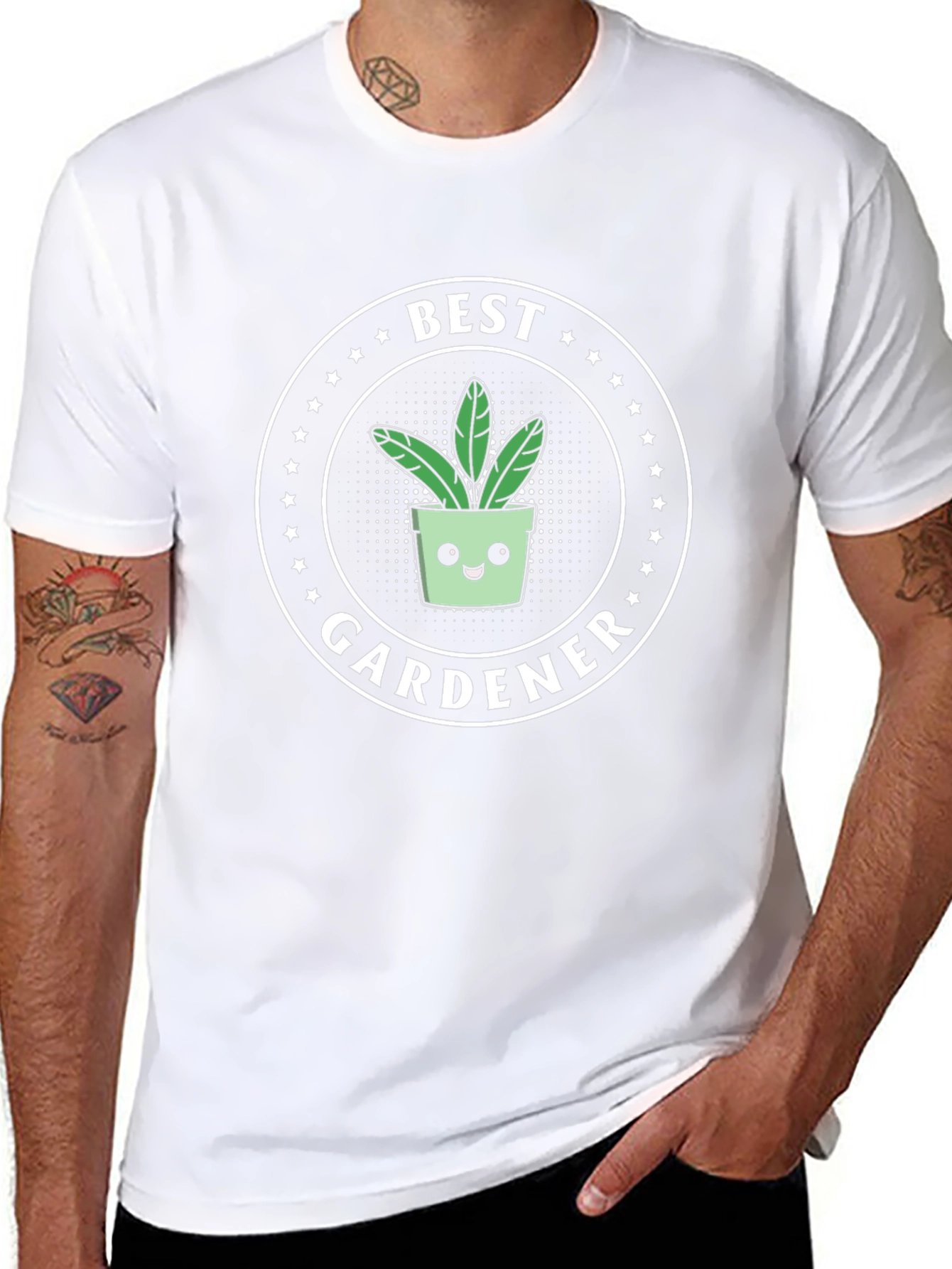 Best Gardener T-Shirt Cute Plant Lover Gift