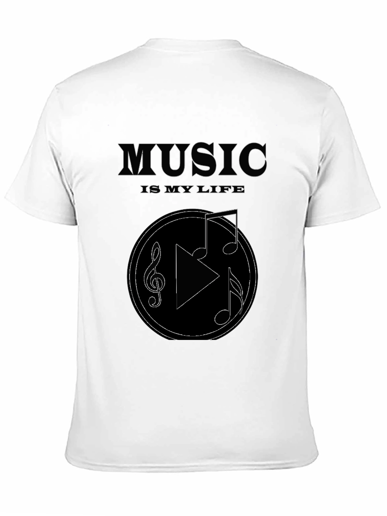 Music Is My Life Graphic T-Shirt