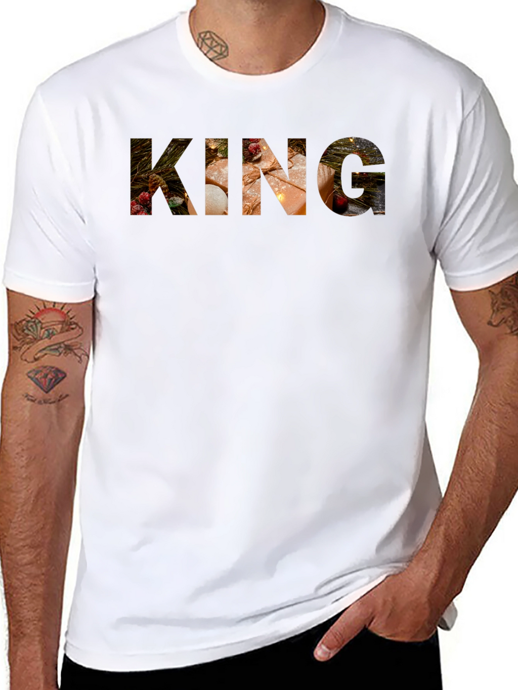 Holiday King T-Shirt - Festive Style