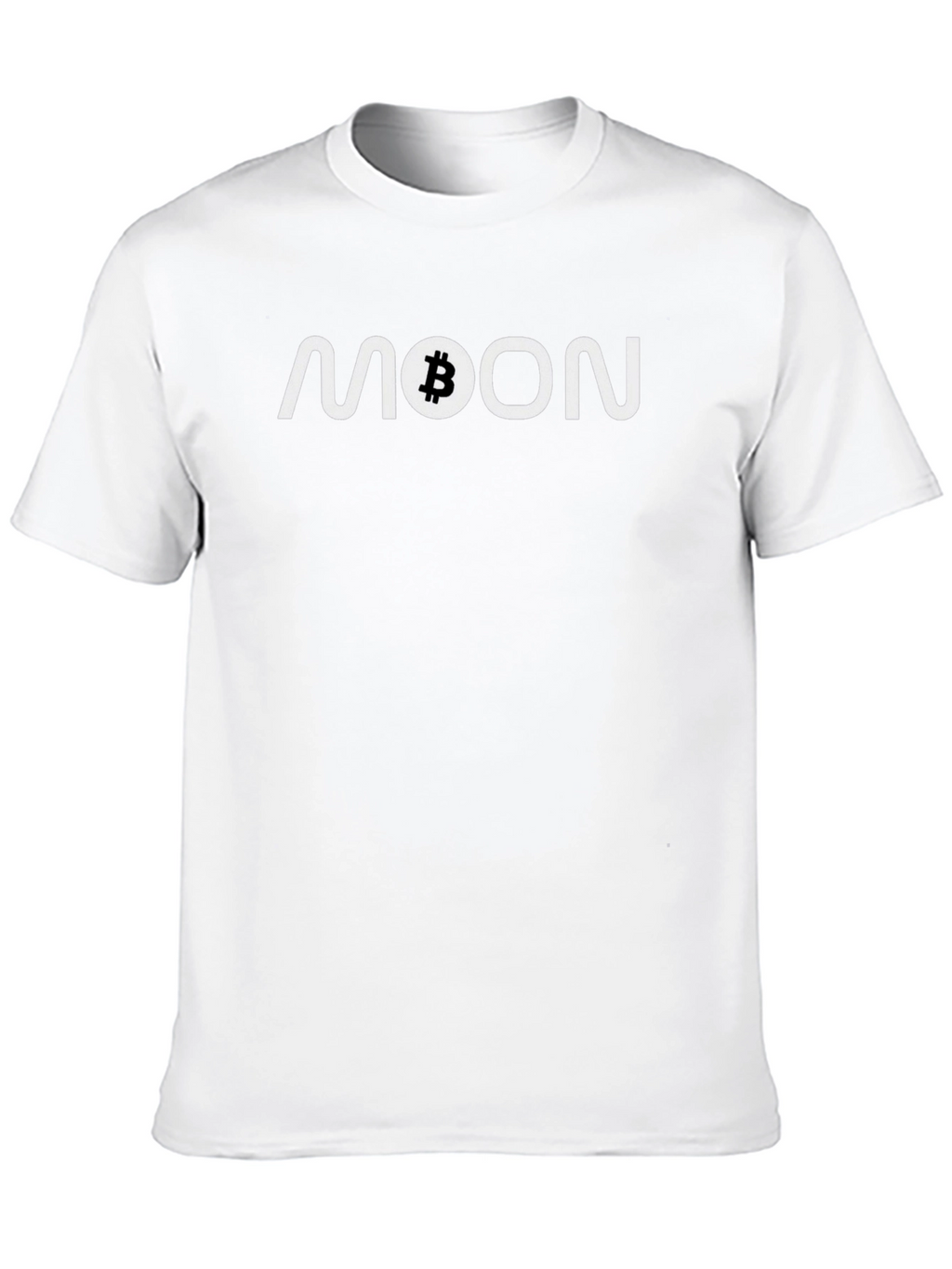 Bitcoin MOON Black T-Shirt Crypto Currency HODL