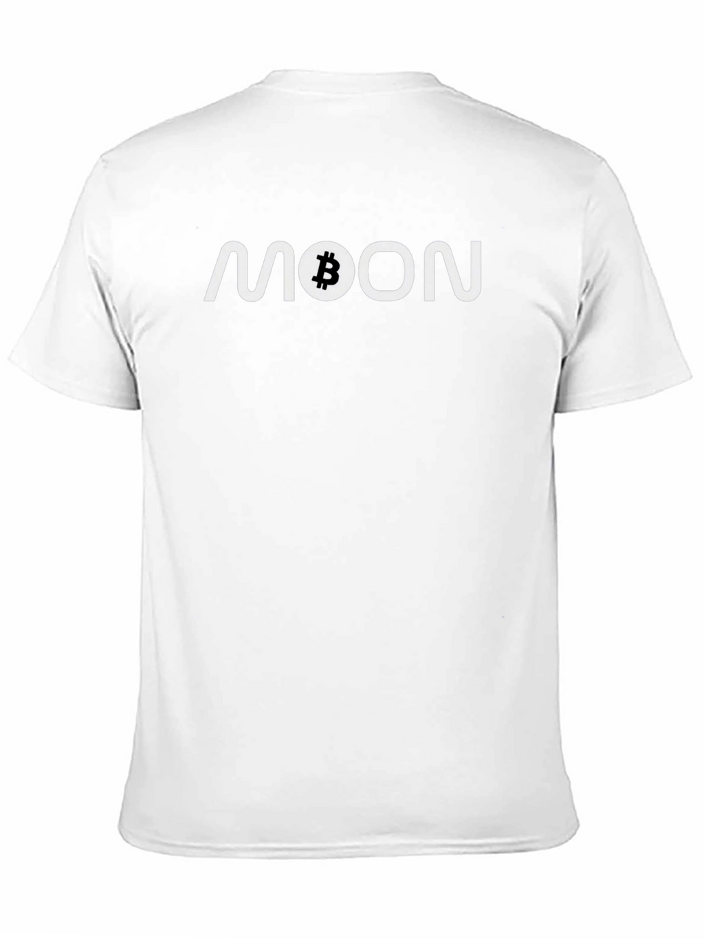 Bitcoin MOON Black T-Shirt Crypto Currency HODL