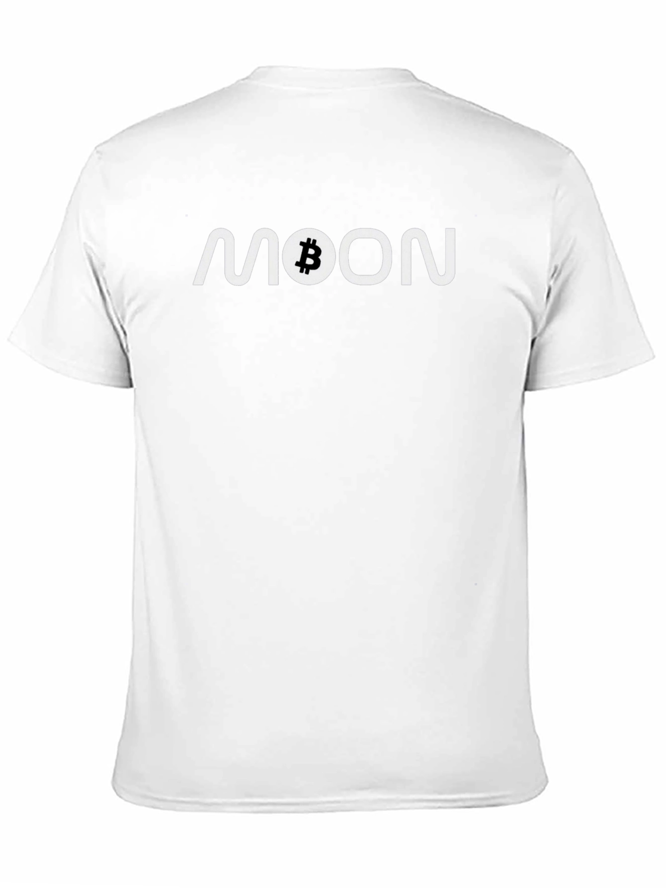 Bitcoin MOON Black T-Shirt Crypto Currency HODL