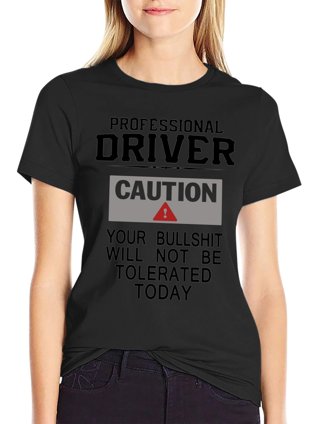 Professional Driver Caution T-Shirt