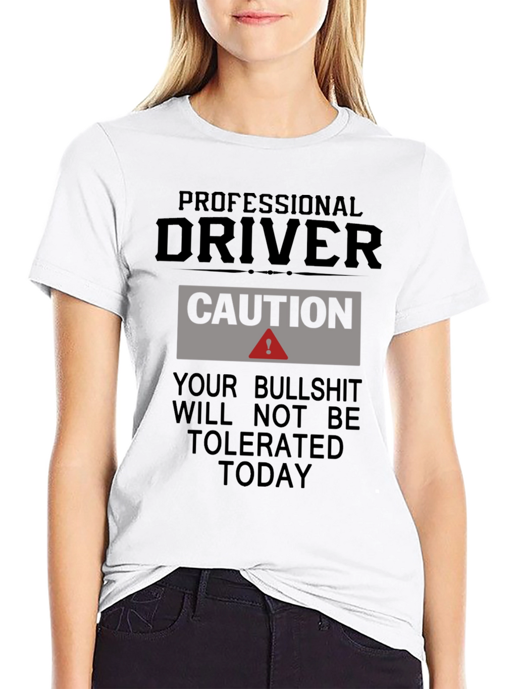 Professional Driver Caution T-Shirt
