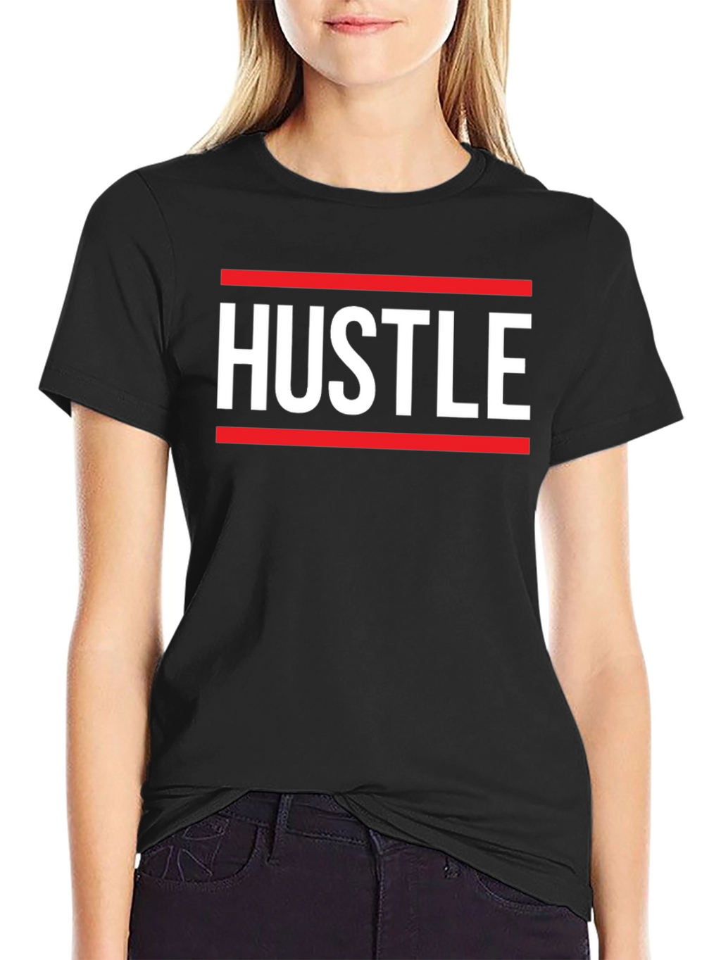 Hustle Graphic Tee - Bold Statement T-Shirt