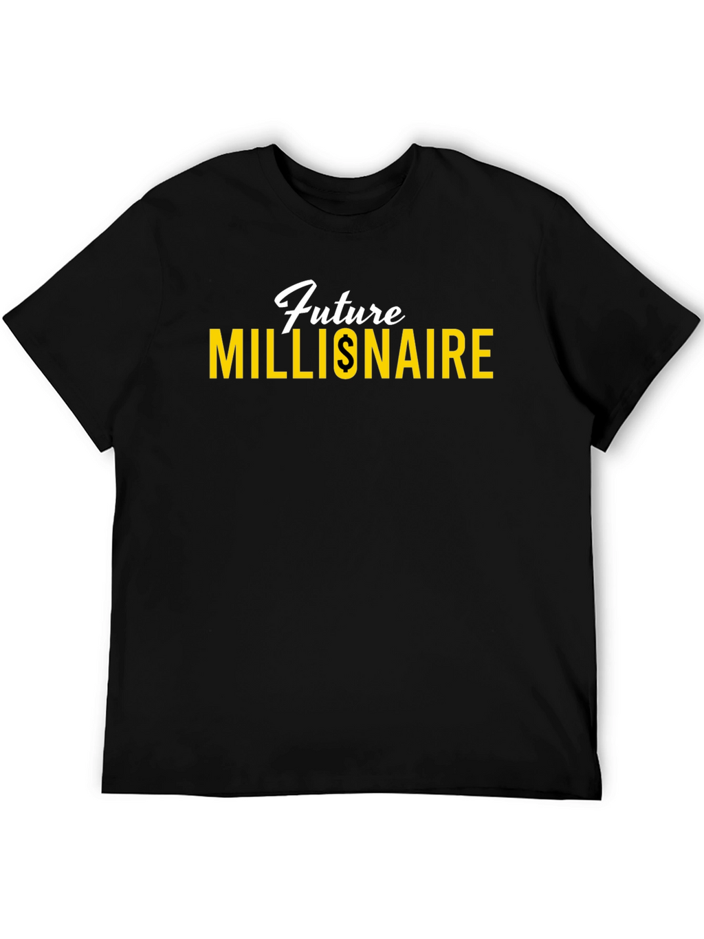 Future Millionaire Black T-Shirt