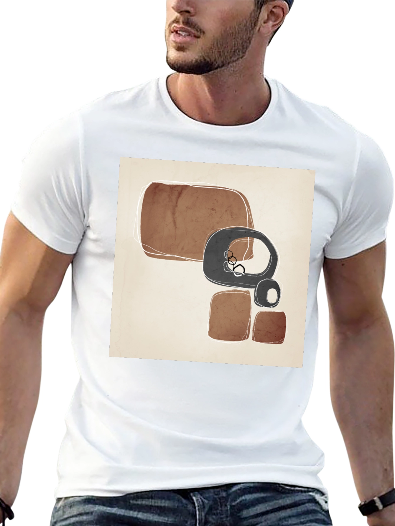 Abstract Shapes Graphic Tee