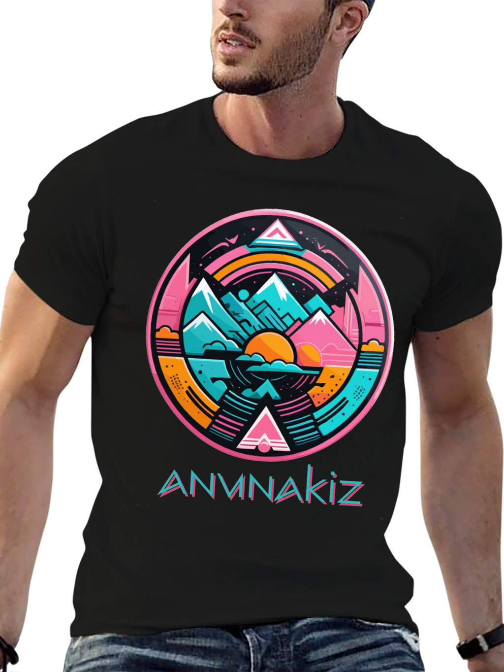 Retro ANVNAKIZ Graphic Tee