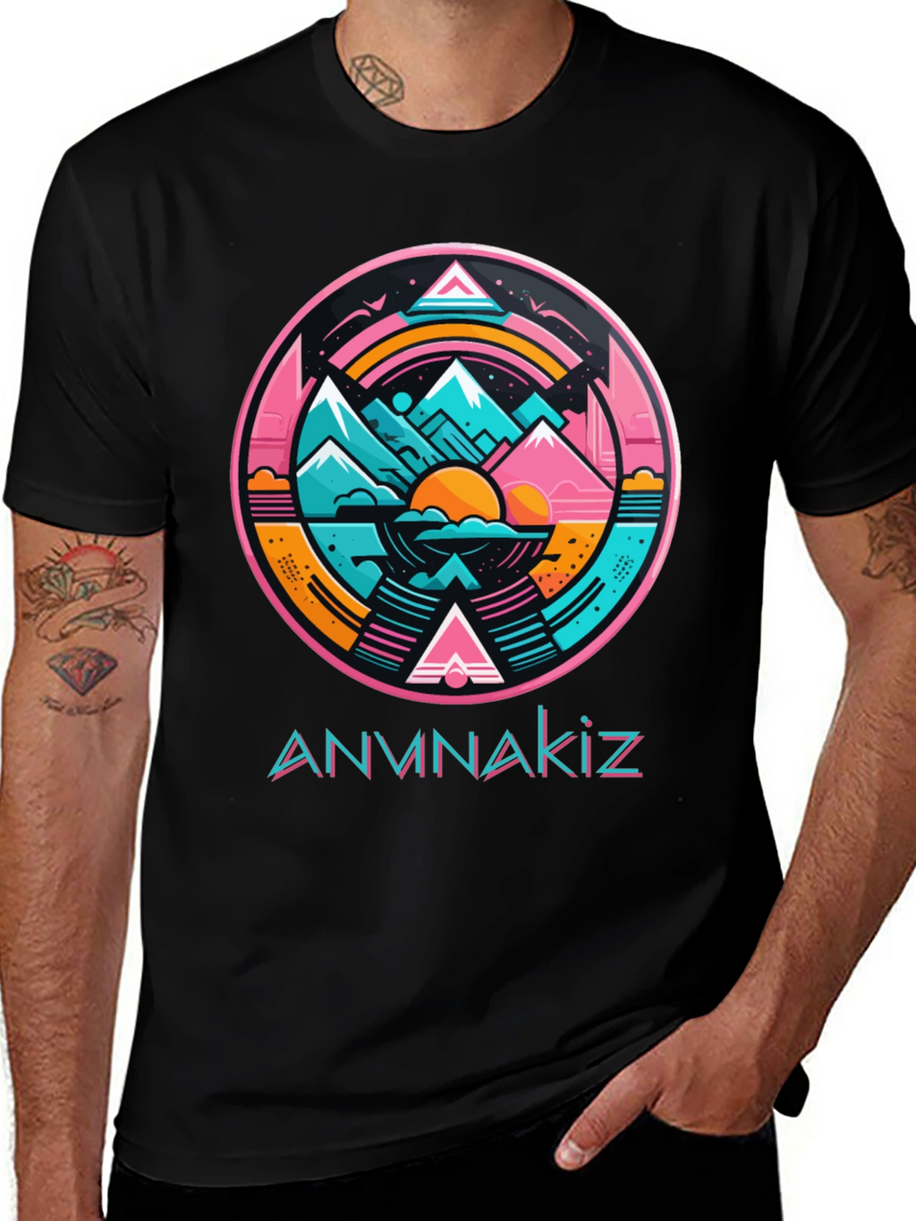 Retro ANVNAKIZ Graphic Tee