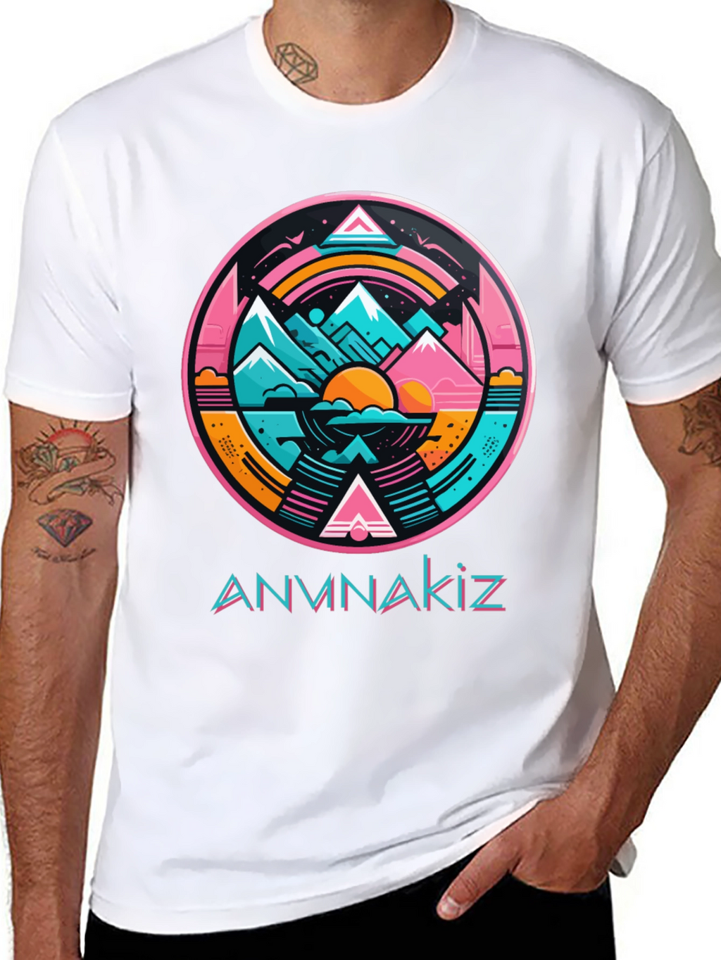 Retro ANVNAKIZ Graphic Tee