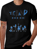 The Band Black T-Shirt - Cool Musical Design