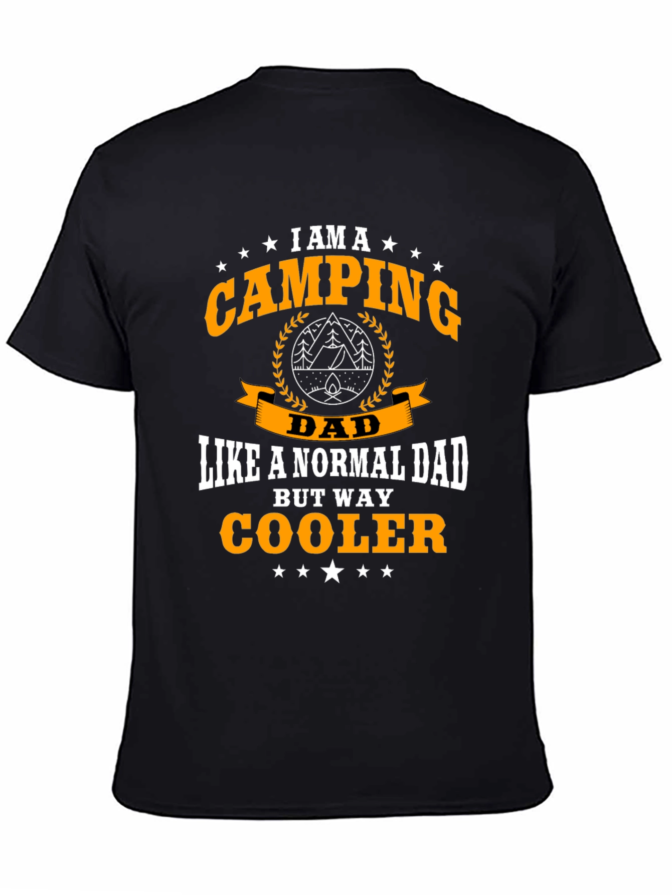 Camping Dad T-Shirt - Cool Fathers Day Tee