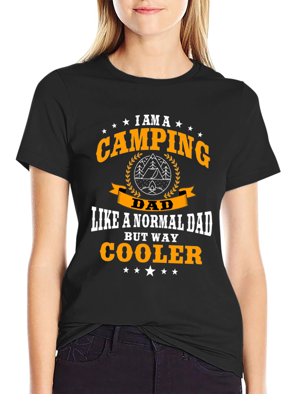 Camping Dad T-Shirt - Cool Fathers Day Tee